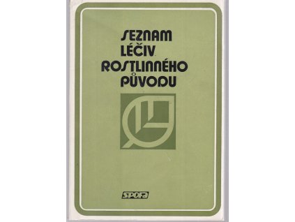 Seznam léčiv rostlinného původu, Miroslav Karmazín, 1984