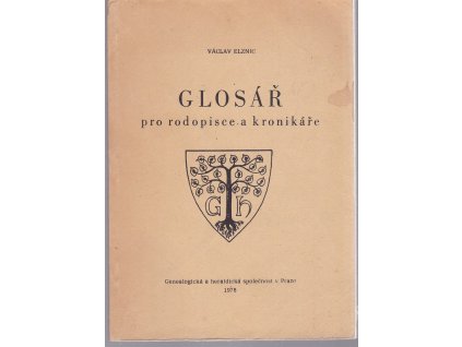 Glosář pro rodopisce a kronikáře