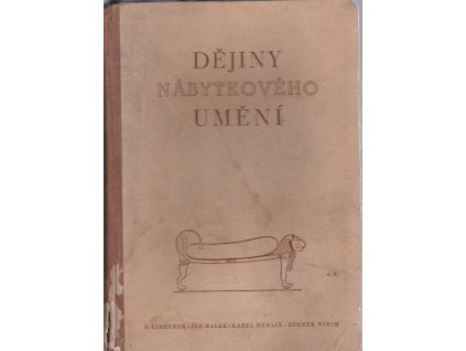 Dějiny nábytkového umění, František Cimburek, 1948