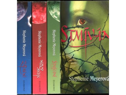 Stmívání ; Nový měsíc ; Zatmění, Stephenie Meyer, 2008