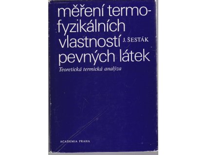 Měření termo-fyzikálních vlastností pevných látek
