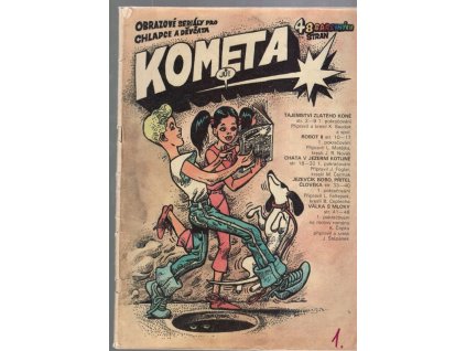 Kometa 1–3 : Obrazové seriály pro chlapce a děvčata, 1989