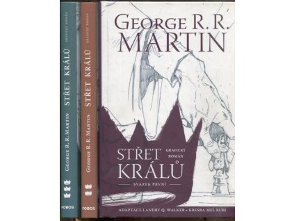 Střet králů - grafický román 1-3, George R. R Martin, 2022