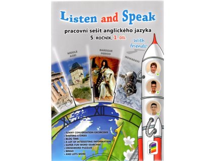 Listen and Speak – pracovní sešit anglického jazyka – 5. ročník, 1. díl, Aneta Horáčková, 2017