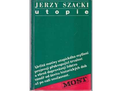 Utopie, Jerzy Szacki, 1971