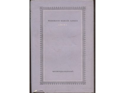 Lyrika, Federico García Lorca, 1959
