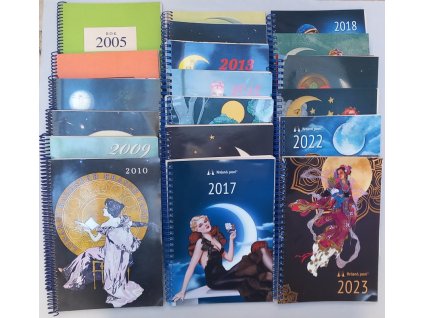 Krásná paní 2005–2023 : Kalendář Krásné paní – ročník 9–27