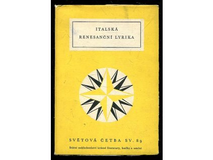Italská renesanční lyrika, Jaroslav Pokorný, 1956