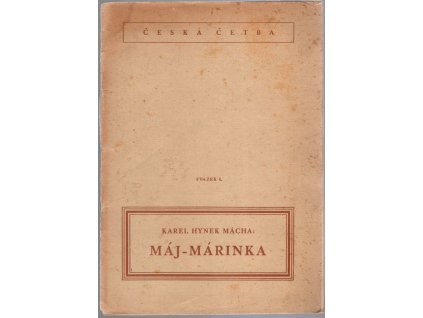 Máj – Márinka, Karel Hynek Mácha, 1946