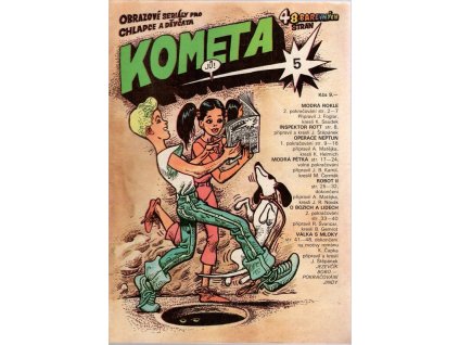 Kometa 5 : Obrazové seriály pro chlapce a děvčata, 1989