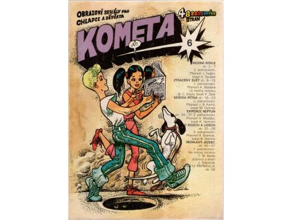 Kometa 6 : Obrazové seriály pro chlapce a děvčata, různí, 1989