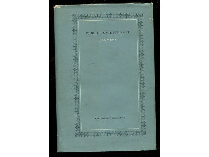 Proměny, Ovidius, 1967