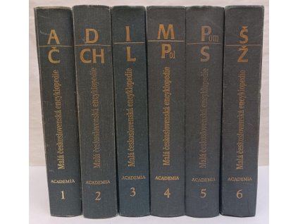 Malá československá encyklopedie, sv. 1-6, Josef (předseda redakce) Říman, 1984