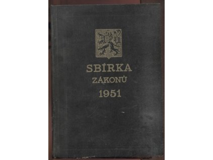 Sbírka zákonů 1951, 1951