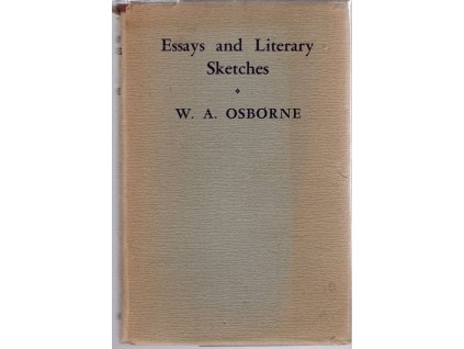 Essays and Literary Sketches