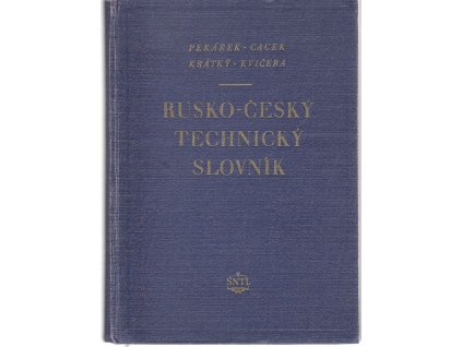 Rusko - český technický slovník