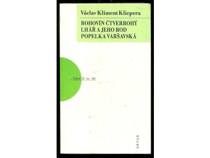 254100 rohovin ctverrohy lhar a jeho rod popelka varsavska