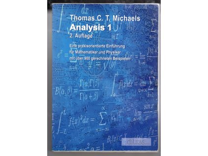 Analysis 1, Thomas C. T. Michaels, 2015