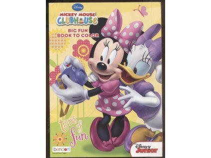 Mickey Mouse Clubhouse - Omalovánky - Big fun book of color