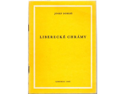 Liberecké chrámy, Josef Dobiáš, 1983
