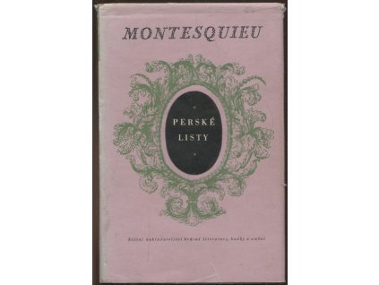 Perské listy, Charles Louis de Secondat Montesquieu, 1955