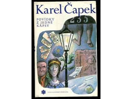 Povídky z jedné kapsy - Povídky z druhé kapsy - oboustranná kniha, Karel Čapek, 1985