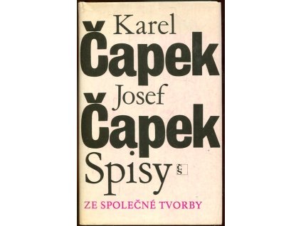 257169 spisy ze spolecne tvorby krakonosova zahrada zarive hlubiny a jine prozy lasky hra osudna ze zivota hmyzu adam stvoritel