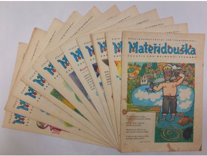 Mateřídouška – ročník XXIII – NEKOMPLETNÍ : Časopis pro nejmenší čtenáře, 1966
