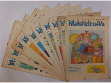 Mateřídouška – ročník XXII – NEKOMPLETNÍ : Časopis pro nejmenší čtenáře, 1965
