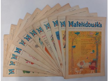 Mateřídouška – ročník XXIV – KOMPLETNÍ : Časopis pro nejmenší čtenáře, 1967