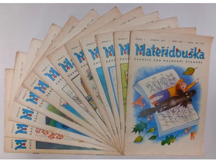 Mateřídouška – ročník XLI  – KOMPLETNÍ : Časopis pro nejmenší čtenáře