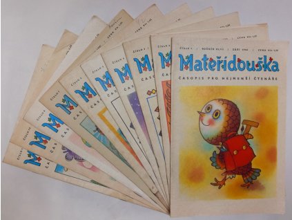 Mateřídouška – ročník XLIII  – NEKOMPLETNÍ : Časopis pro nejmenší čtenáře
