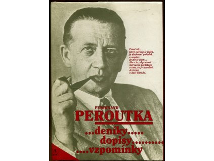 Deníky, dopisy, vzpomínky, Ferdinand Peroutka, 1995