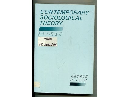Contemporary sociological theory