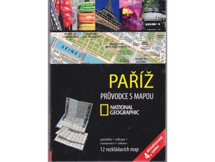 Paříž : průvodce s mapou