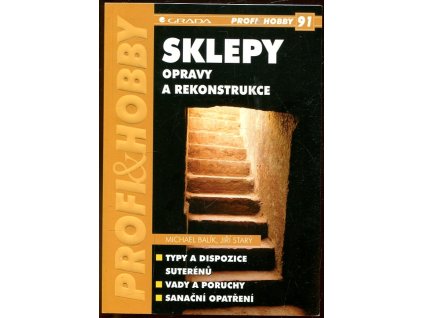 Sklepy : opravy a rekonstrukce, Michael Balík, 2003