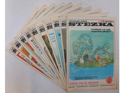 Pionýrská stezka – ročník 2 – NEKOMPLETNÍ : čtrnáctideník pro sport a turistiku, 1971