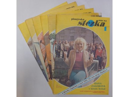 Pionýrská stezka – ročník 12 – NEKOMPLETNÍ : měsíčník pro sport, turistiku, brannost a dobrodružství, 1981