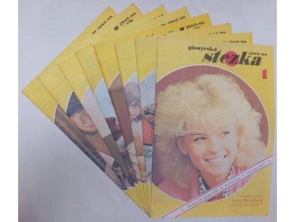 Pionýrská stezka – ročník 18 – NEKOMPLETNÍ : měsíčník pro sport, turistiku, brannost, vyznamenaný zlatou medailí Za socialistickou výchovu