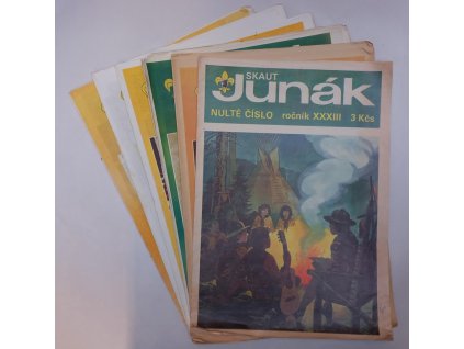 Skaut – Junák, ročník 33 – NEKOMPLETNÍ, Pavel Baudyš (red.), 1990