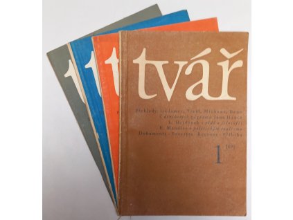 Tvář – 1969 – NEKOMPLETNÍ : kulturní měsíčník