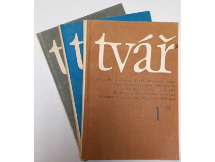 Tvář – 1969 – NEKOMPLETNÍ : kulturní měsíčník