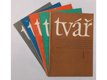 Tvář – 1969 – NEKOMPLETNÍ : kulturní měsíčník