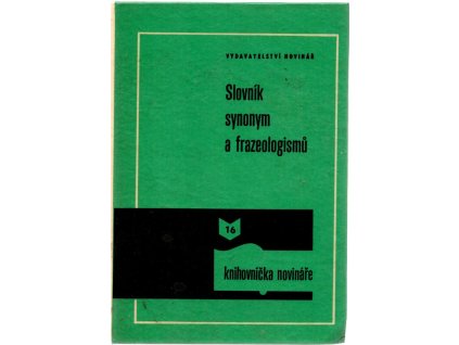 Slovník synonym a frazeologismů