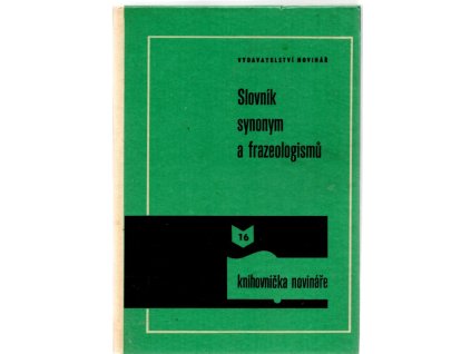 Slovník synonym a frazeologismů