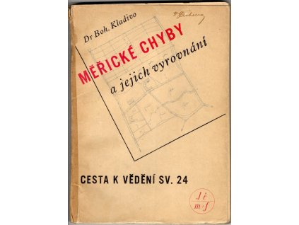 Měřické chyby a jejich vyrovnání