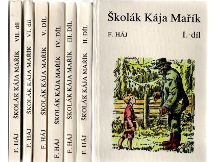 Školák Kája Mařík I - VII - komplet