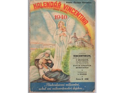 Kalendář Vincentina na obyčejný rok 1940, 1939