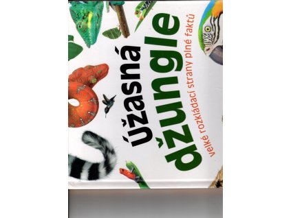 Úžasná džungle - velké rozkládací strany plné faktů