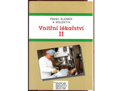 Vnitřní lékařství II, Pavel Klener, 2001